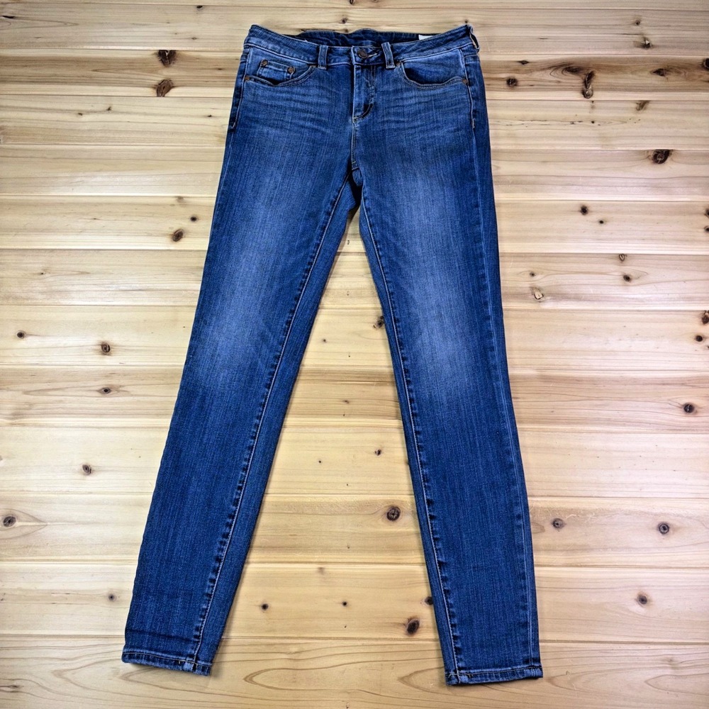 Vince Camuto Jeans Womens 26/2 Skinny Low Rise Dark Wash Denim Blue Jeans